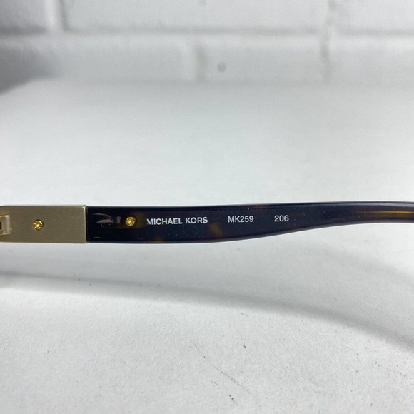 Michael Kors MK 259 206 Eyeglasses Glasses‎ Dark Brown Tortoise 50-17-130 H2594 main image 2